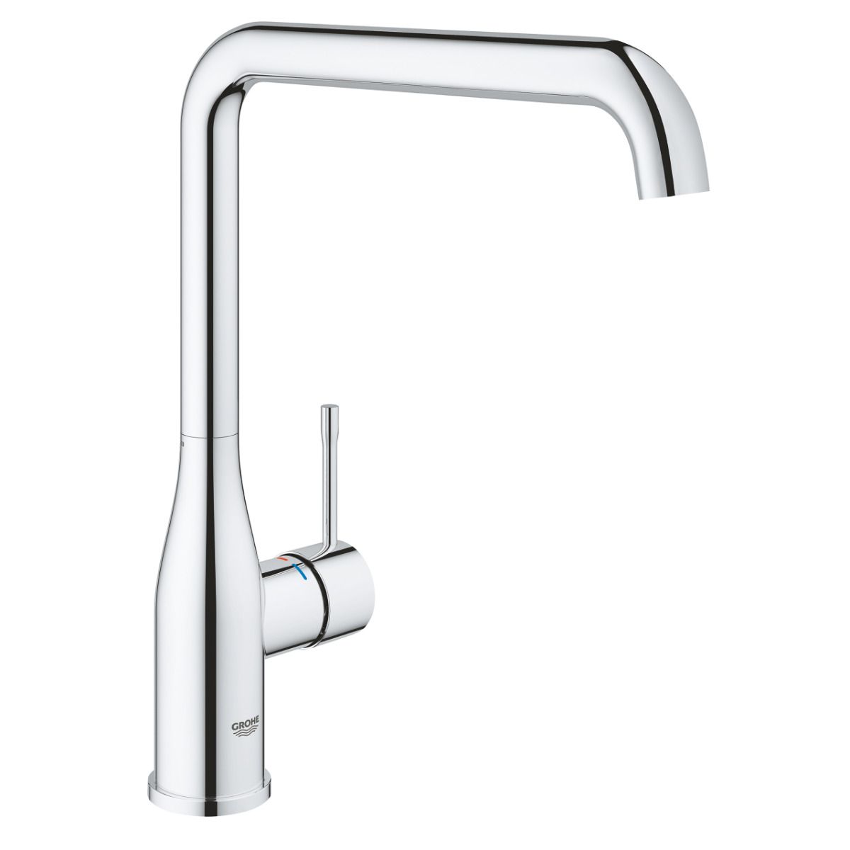 Grohe L-Shaped Single-Lever Kitchen Mixer | Essence Collection | Chrome | 30505000