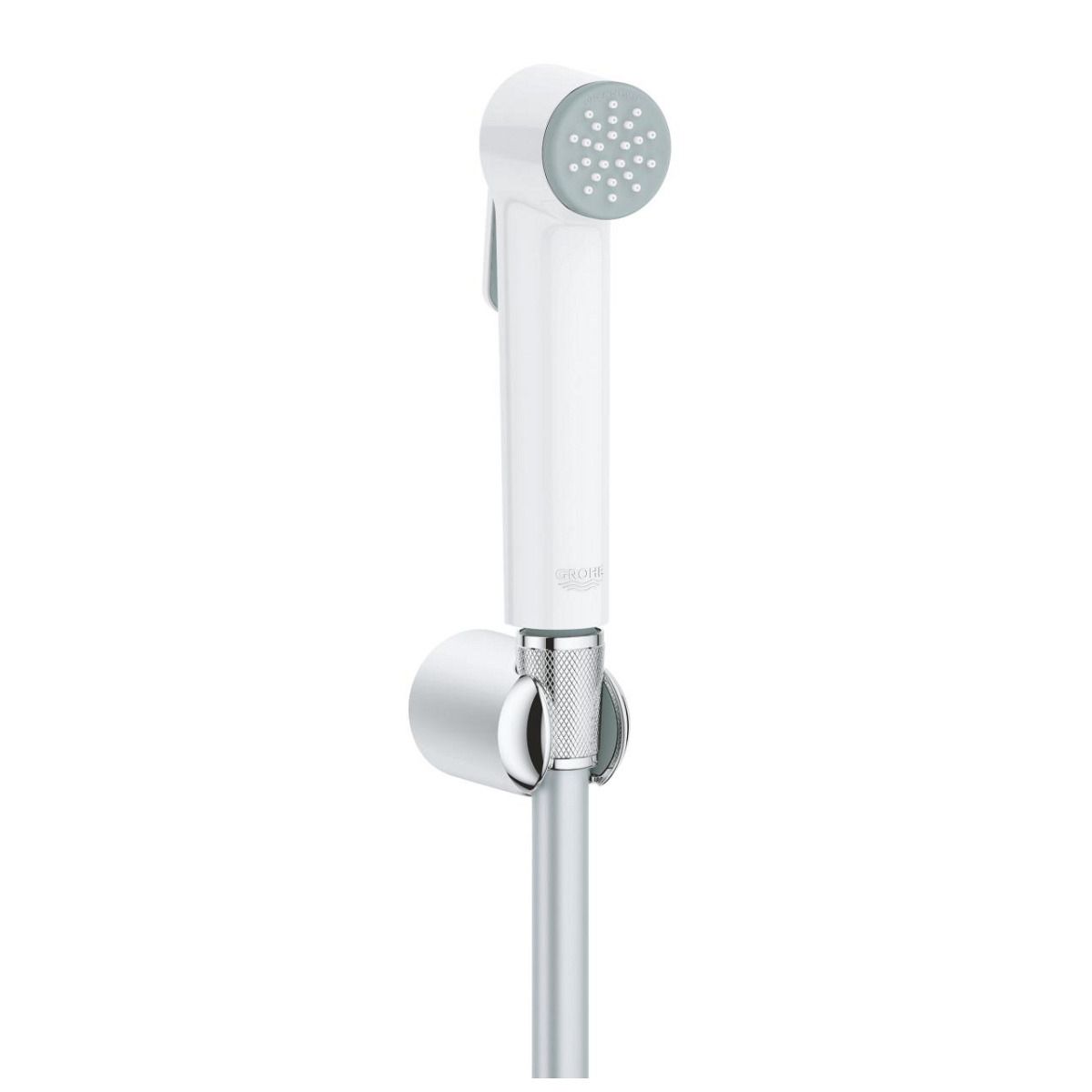 Grohe Shattaf Head With Holder and Hose | Tempesta-F Collection | White & Grey | 27812IL1