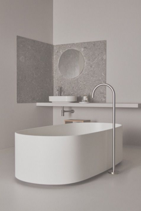 Ideal Standard Floor-Standing Shower Arm | Joy Collection | Silver