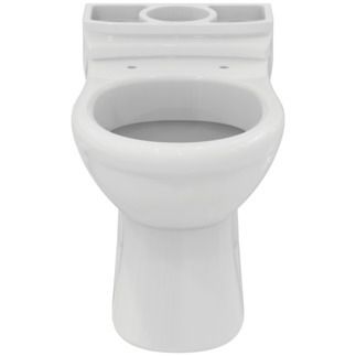 Ideal Standard Floor-Standing Toilet Seat with Siphon Tank | San Remo Collection | White