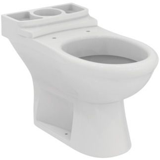 Ideal Standard Floor-Standing Toilet Seat with Siphon Tank | San Remo Collection | White