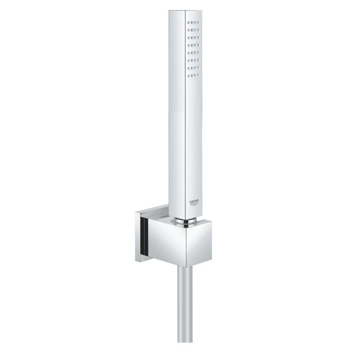 جروهي سماعة دش مع حامل | مجموعة كيوب | كروم